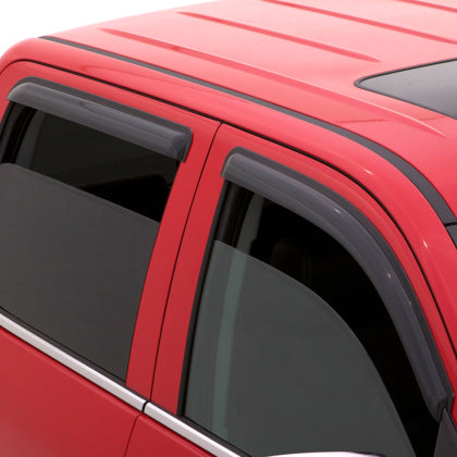 AVS Ventvisor Outside Mount Window Deflectors 4pc - Smoke for 2019 Toyota RAV4