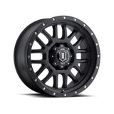 ICON ALLOYS ALPHA SAT BLK - 20 X 9 / 8 X 180 / 12MM / 5.5" BS