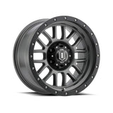 ICON ALLOYS ALPHA TITANIUM - 17 8.5 / 6 X 5.5 / 0MM / 4.75" BS
