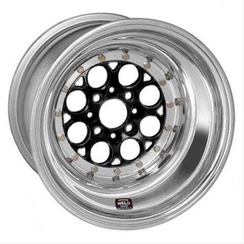 Weld Racing Magnum Import Drag Black Anodized Wheel - 768B-30915