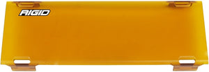 Rigid Industries 10in E-Series Light Cover - Yellow - Trim 4in & 6in