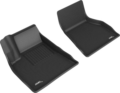 3D MAXpider Tesla Model S Kagu 1st Row Floormat - Black for 2015-2020