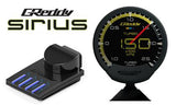 GReddy Sirius Meter - Turbo Boost 74mm Analog Display Gauge (w/Boost Sensor & Harness Set)
