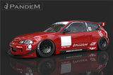 GReddy Hatchback Pandem Rocket Bunny Side Skirts for 92-95 Honda Civic EG