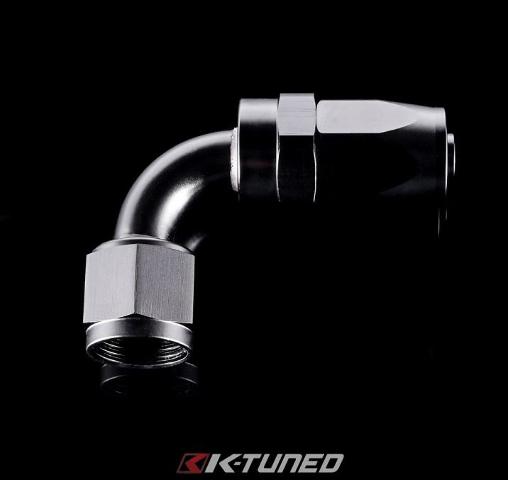 K-Tuned 8AN Hose End - 90 Degree - 8HE-090