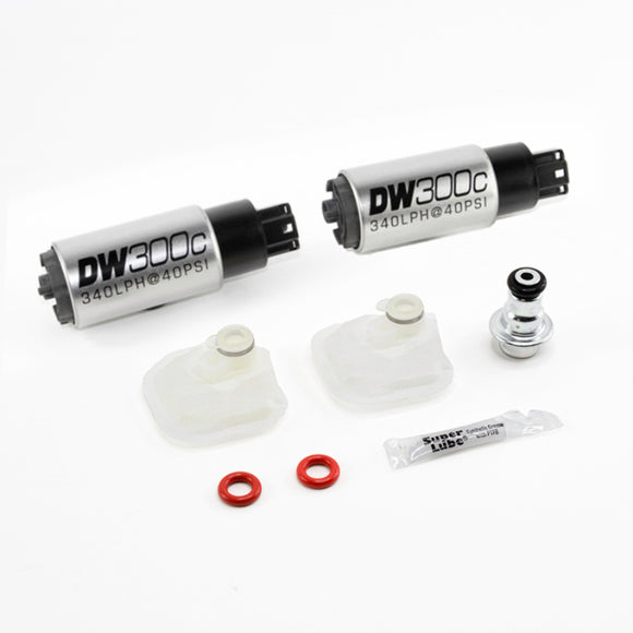 DeatschWerks (2)340 LPH In-Tank Fuel Pumps w/Install Kit for 09-15 CadillacCTS-V