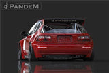GReddy Hatchback Pandem Rocket Bunny Side Skirts for 92-95 Honda Civic EG