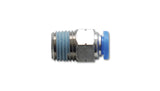 Vibrant 6mm Male Straight One-Touch Fitting - 1/8" NPT Thread 2662