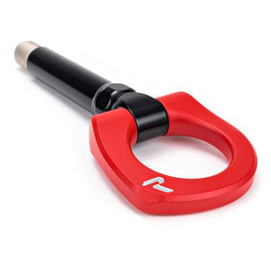 Raceseng Tug Tow Hook (Front) - Red for 07-13 Nissan GTR