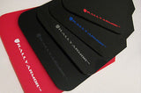 Rally Armor Mud Flaps Black with Red letters for Subaru 2002-2007