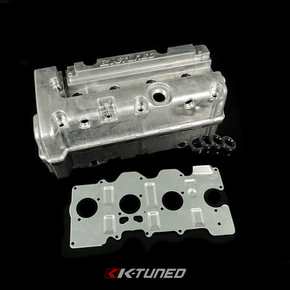 K-Tuned Black or RAW Vented Valve Cover for K series engines K20 K24 KTD-KVC