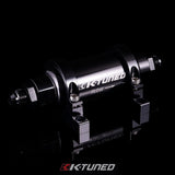 K-TUNED 10AN HI-FLOW INLINE FUEL FILTER UNIVERSAL KTD-MFF-010 - HPTautosport