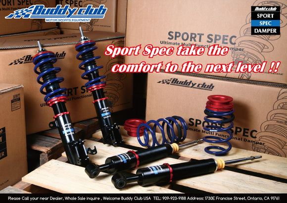 Buddy Club Sport Spec Damper - Honda Civic EG 92-95 / Acura Integra DC2 94-01 BC02-SSHEG