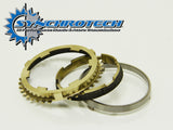 Synchrotech Carbon Synchro Sleeve Set 3-4 K Series (6 speed) SO-K20-3C