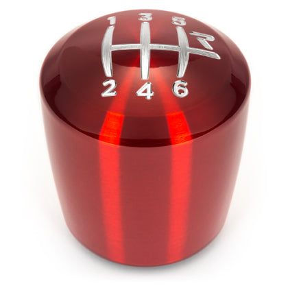 Raceseng Ashiko Shift Knob (Gate 2 Engraving) Camaro SS / ZL1 Adapter - Red Translucent