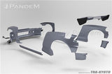 GReddy Hatchback Pandem Rocket Bunny Side Skirts for 92-95 Honda Civic EG