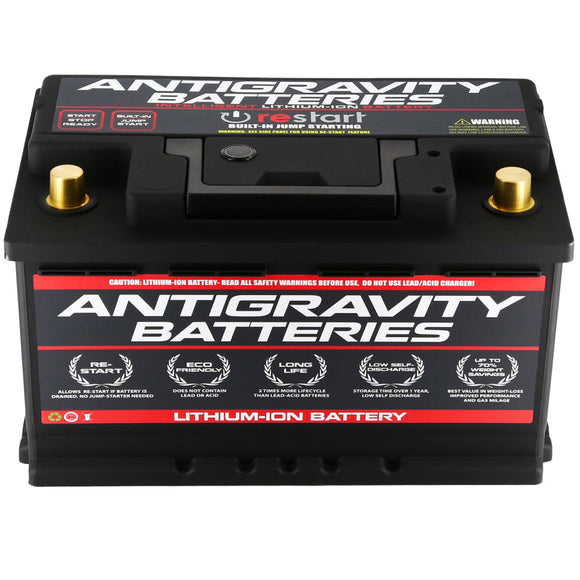 Antigravity H8/Group 49 Lithium Car Battery w/Re-Start