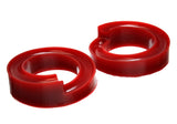 Energy Suspension Coil Spring Isolator Set Red (88-97 GMC Pickup) Part# 3.6115R