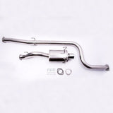 Thermal R&D 3" Turbo All M w/Turbo Catback Exhaust for 92-00 Honda Civic-2&4 Dr
