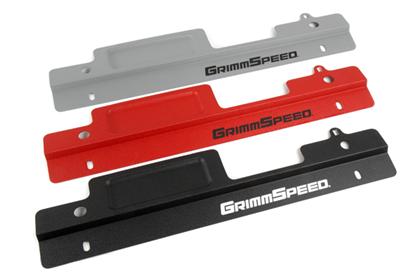 GrimmSpeed Radiator Shroud w/Tool Tray - Stainless Steel for 08+ Subaru Impreza / STI