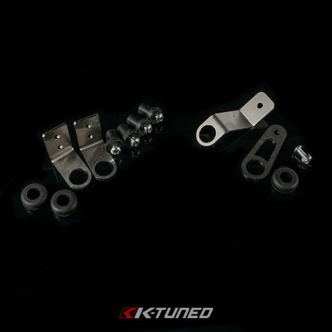 K-Tuned Bolt-On Radiator Brackets Kit (K-Series Swap) 92-00 Civic 94-01 Integra