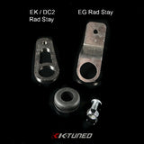 K-Tuned Bolt-On Radiator Brackets Kit (K-Series Swap) 92-00 Civic 94-01 Integra