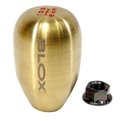 BLOX Racing 5-Speed Billet Shift Knob - Bronze 10x1.5mm BXAC-00201