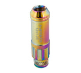 NRG Innovations M12 x 1.5 Steel Lug Nut w/ dust cap cover Set 21 pc Neochrome w/ locks & lock socket LN-LS700MC-21