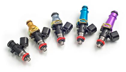 Injector Dynamics 1340cc Injectors- 34mm Length-No Adapt Top(14mm O-Ring)/15mm Low O-Ring(Set of 8)