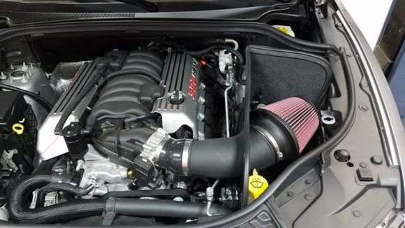 JLT Cold Air Intake Kit w/White Dry Filter for 18-20 Dodge Durango SRT Blk Text