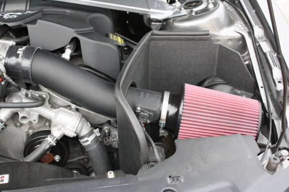 JLT Cold Air Intake Kit w/Red Filter for 11-14 Ford Mustang V6 Black Textured