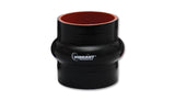 Vibrant Silicone Reinforced Hump Hose Coupler (3" Dia. x 3" Long, Black)2734