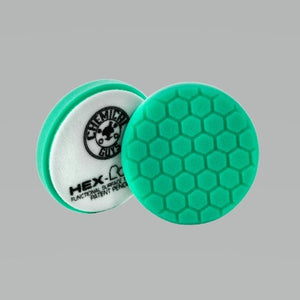 Chemical Guys Hex-Logic Self-Centered Heavy Polishing Pad - Green - 4in (P24)