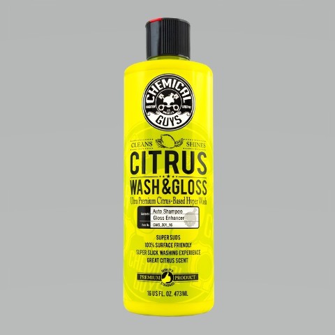 Chemical Guys Citrus Wash & Gloss Concentrated Car Wash - 16oz (P6)