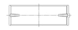 ACL Race B18A B18B B18C B17A B16A B20 K20A Honda Main Bearing Standard 5M1959H-STD
