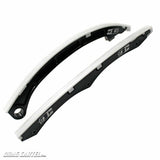 Drag Cartel K-SER K-24 BILLET CHAIN GUID KIT BOTH FIXED&PIVOT WITH REPL STRIPS