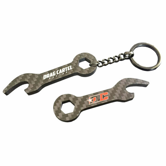 Drag Cartel DC Themed Carbon Fiber Wrech/ Bottle Opener