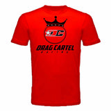 Drag Cartel COLOR OPTIONS "RED & BLACK" WITH DC CROWN LOGO ( M, L, XL, XXL )