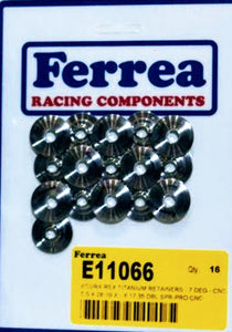 Ferrea Racing Titanium Retainers (Set of 16) for Honda Acura K20A- E11066