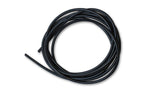 Vibrant 3/16" (5mm) I.D. x 25ft Silicone Vacuum Hose Bulk Pack - Black 2102