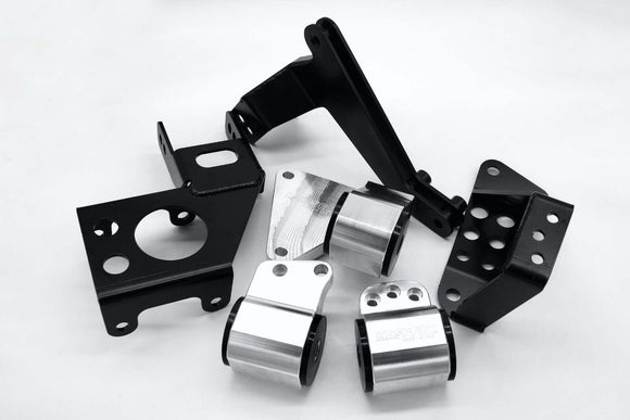 Hasport Engine Mount Kit for K-Ser Engine/K24 Accord/TSX man tran into 92-95 Civic/94-97 del sol/94-01 Int