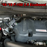 JLT Passenger Side Oil Separator 3.0 - Clear Anodized for 11-19 Ford F-150 2.7L/3.5L/5.0L