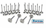 Ferrea Competition Plus +1MM OS Intake Exhaust Valves 94-98 Supra F1497P F1496P
