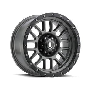 ICON ALLOYS ALPHA TITANIUM - 17 X 8.5 / 5 X 5 / 0MM / 4.75" BS
