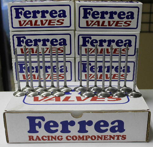 Ferrea 5000 Series STD FLAT Valves Honda K20 K20A2 K24 K24A Acura F5508 F5510