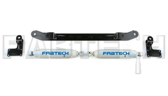 Fabtech 2WD Dual Performance Steering Stabilizer Kit for 99-03 Ford F250/350/Excursion