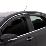 AVS Charger Ventvisor In-Channel Front & Rear Window Deflectors 4pc - Smoke for 11-18 Dodge