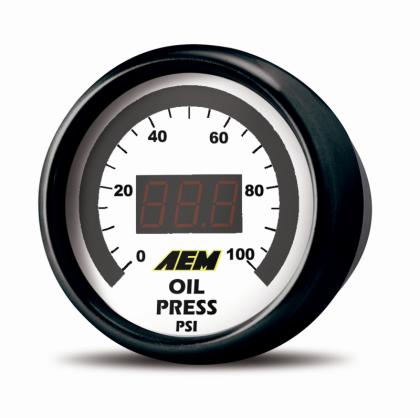 AEM 52mm Pressure (Oil or Fuel) Digital Gauge