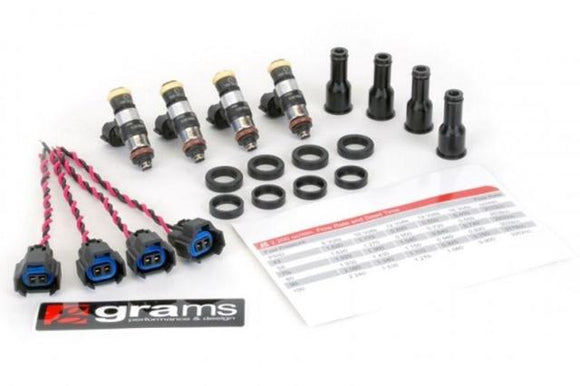 GRAMS Fuel Injector Kit 1600cc for Civic/CRX/Del Sol/Prelude/S2000/Integra - G2-1600-0500