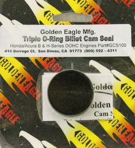 Golden Eagle Cam Seal for Honda/Acura B&H Series B16 B18 H22 - Black GCS100-B